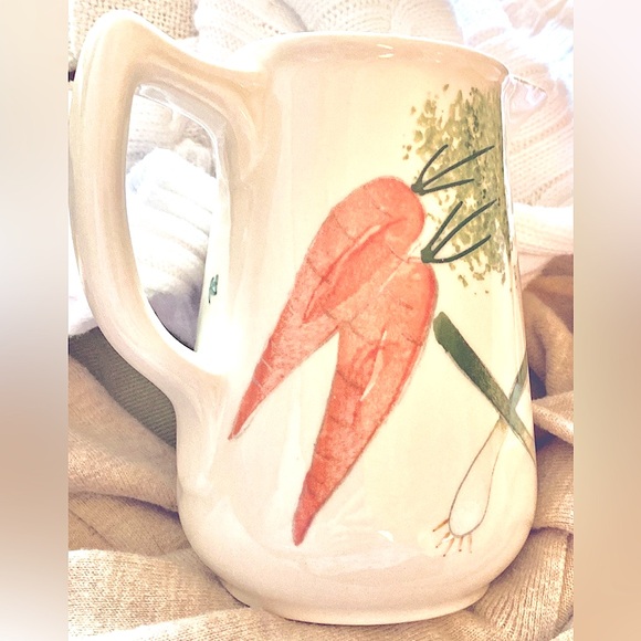 1999 Vintage Ceramic Pitcher/Jug made by Hartstone Potter USA. Brunch table EUC - Picture 14 of 15